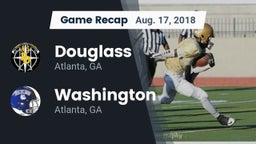 Recap: Douglass  vs. Washington  2018