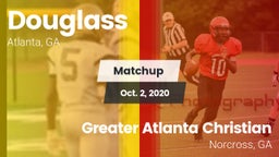Matchup: Douglass  vs. Greater Atlanta Christian  2020
