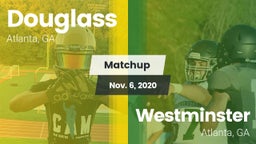 Matchup: Douglass  vs. Westminster  2020