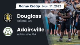 Recap: Douglass  vs. Adairsville  2022