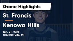 St. Francis  vs Kenowa Hills  Game Highlights - Jan. 21, 2023