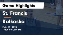 St. Francis  vs Kalkaska  Game Highlights - Feb. 17, 2023