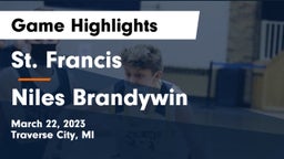 St. Francis  vs Niles Brandywin Game Highlights - March 22, 2023