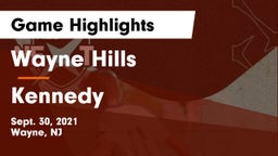 Wayne Hills  vs Kennedy  Game Highlights - Sept. 30, 2021