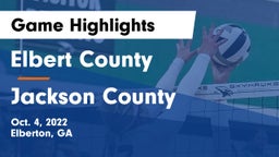 Elbert County  vs Jackson County  Game Highlights - Oct. 4, 2022