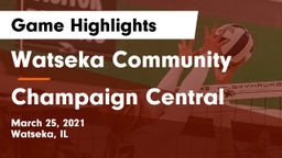 Watseka Community  vs Champaign Central  Game Highlights - March 25, 2021