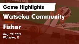 Watseka Community  vs Fisher Game Highlights - Aug. 28, 2021