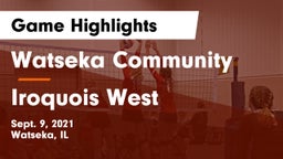 Watseka Community  vs Iroquois West Game Highlights - Sept. 9, 2021