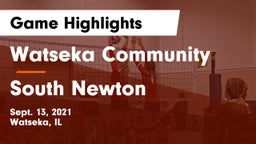 Watseka Community  vs South Newton Game Highlights - Sept. 13, 2021