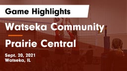 Watseka Community  vs Prairie Central Game Highlights - Sept. 20, 2021