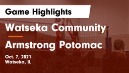 Watseka Community  vs Armstrong Potomac Game Highlights - Oct. 7, 2021