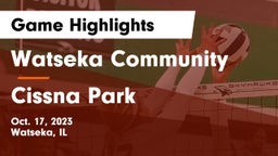 Watseka Community  vs Cissna Park Game Highlights - Oct. 17, 2023