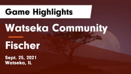Watseka Community  vs Fischer Game Highlights - Sept. 25, 2021