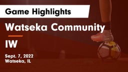 Watseka Community  vs IW Game Highlights - Sept. 7, 2022