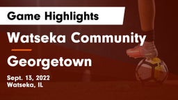 Watseka Community  vs Georgetown  Game Highlights - Sept. 13, 2022