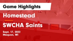 Homestead  vs SWCHA Saints Game Highlights - Sept. 17, 2022