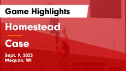 Homestead  vs Case  Game Highlights - Sept. 9, 2023