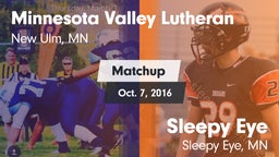 Matchup: Minnesota Valley vs. Sleepy Eye  2016