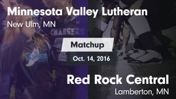 Matchup: Minnesota Valley vs. Red Rock Central  2016