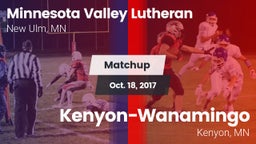 Matchup: Minnesota Valley vs. Kenyon-Wanamingo  2017