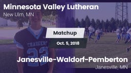 Matchup: Minnesota Valley vs. Janesville-Waldorf-Pemberton  2018