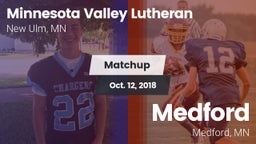 Matchup: Minnesota Valley vs. Medford  2018