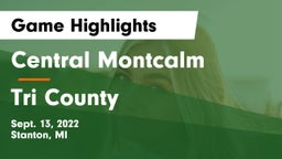 Central Montcalm  vs Tri County  Game Highlights - Sept. 13, 2022
