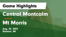 Central Montcalm  vs Mt Morris  Game Highlights - Aug. 25, 2022