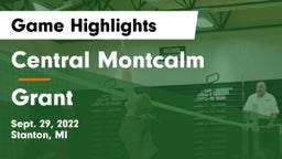 Central Montcalm  vs Grant  Game Highlights - Sept. 29, 2022