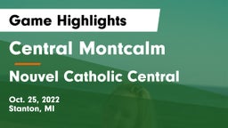 Central Montcalm  vs Nouvel Catholic Central  Game Highlights - Oct. 25, 2022