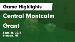 Central Montcalm  vs Grant  Game Highlights - Sept. 28, 2023