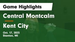 Central Montcalm  vs Kent City  Game Highlights - Oct. 17, 2023