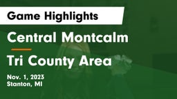 Central Montcalm  vs Tri County Area  Game Highlights - Nov. 1, 2023