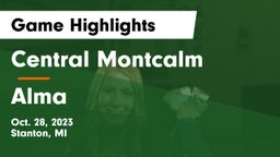 Central Montcalm  vs Alma  Game Highlights - Oct. 28, 2023