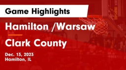 Hamilton /Warsaw  vs Clark County  Game Highlights - Dec. 13, 2023