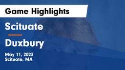 Scituate  vs Duxbury  Game Highlights - May 11, 2023