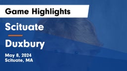Scituate  vs Duxbury  Game Highlights - May 8, 2024