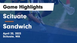 Scituate  vs Sandwich  Game Highlights - April 20, 2023