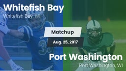 Matchup: Whitefish Bay High vs. Port Washington  2017