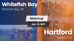 Matchup: Whitefish Bay High vs. Hartford  2017