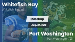 Matchup: Whitefish Bay High vs. Port Washington  2018