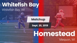 Matchup: Whitefish Bay High vs. Homestead  2019
