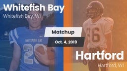 Matchup: Whitefish Bay High vs. Hartford  2019