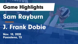 Sam Rayburn  vs J. Frank Dobie  Game Highlights - Nov. 10, 2020