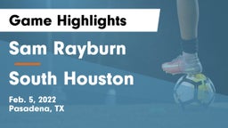 Sam Rayburn  vs South Houston  Game Highlights - Feb. 5, 2022