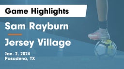 Sam Rayburn  vs Jersey Village  Game Highlights - Jan. 2, 2024