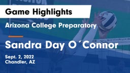 Arizona College Preparatory  vs Sandra Day OConnor  Game Highlights - Sept. 2, 2022