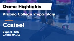 Arizona College Preparatory  vs Casteel  Game Highlights - Sept. 2, 2022