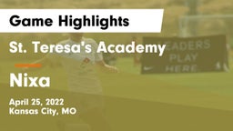 St. Teresa's Academy  vs Nixa  Game Highlights - April 25, 2022