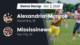 Recap: Alexandria-Monroe  vs. Mississinewa  2020
